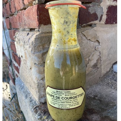 Photo de: Soupe de courgettes